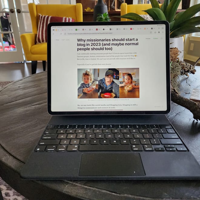 Image of: Why missionaries should start a blog in 2023 (and maybe normal people should too)